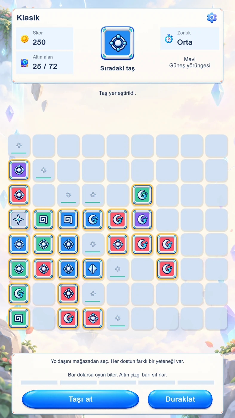 Project Rune oyun ekranı